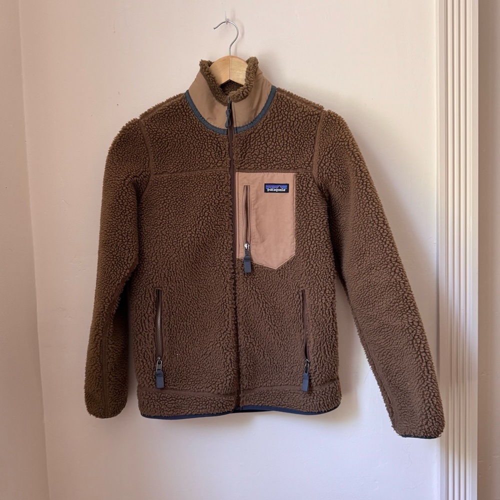 Patagonia Warm Brown Fleece Jacket